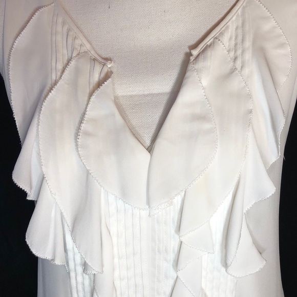 WHBM Ruffled Blouse - Picture 3 of 5